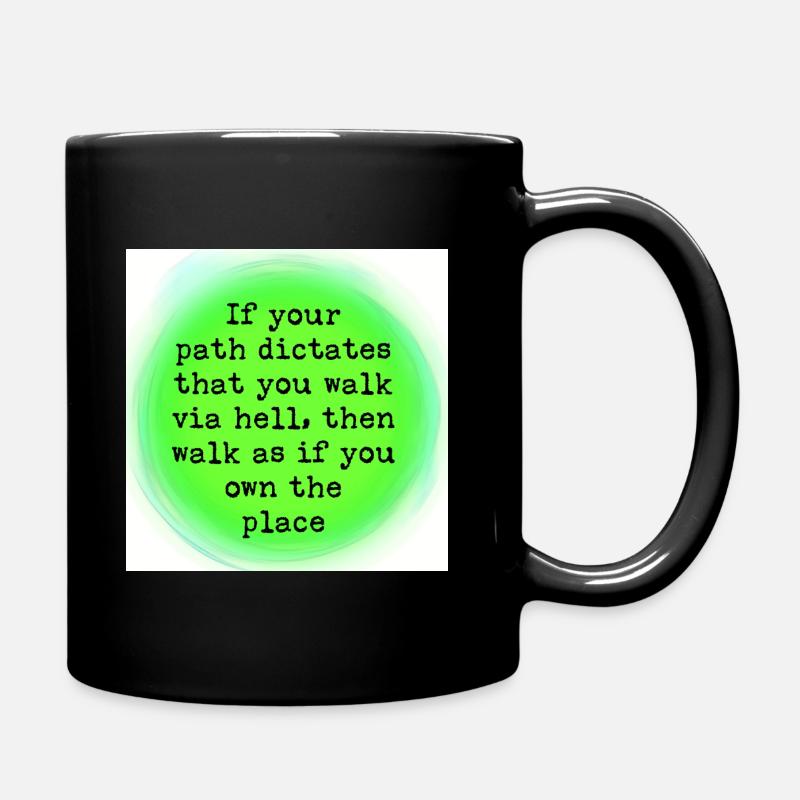Own Hell - Full Colour Mug - black