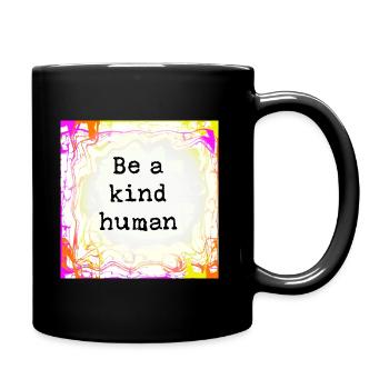 Always be kind - Full Colour Mug - black - Right
