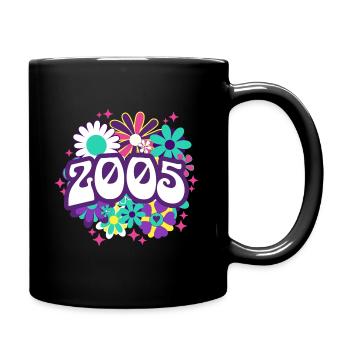 Fête Anniversaire Femme 2005 18 Ans Anniversaire - Mug uni - noir - Droite
