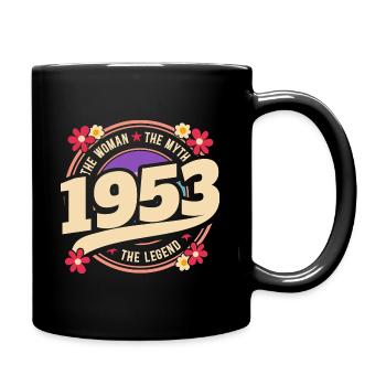 Femme 1953 La Légende 70 Ans Anniversaire - Mug uni - noir - Droite