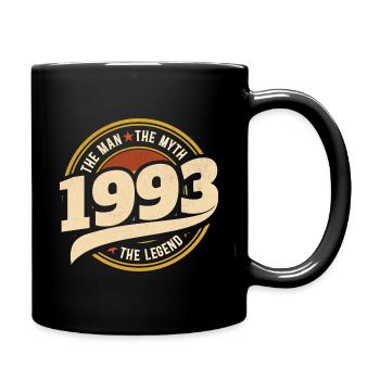 Man 1993 The Legend 30 Jahre Jubiläum - Tasse einfarbig - Schwarz - Rechts