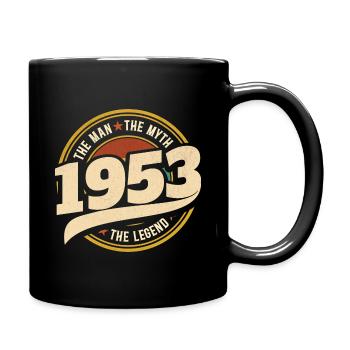 Homme 1953 La Légende 70 Ans Anniversaire - Mug uni - noir - Droite