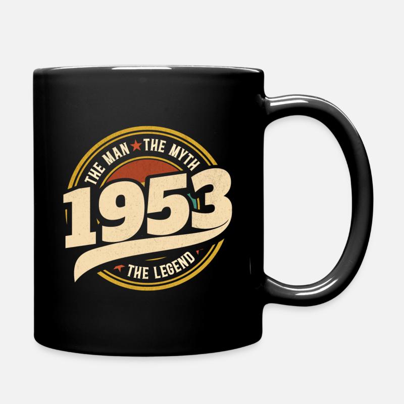 Man 1953 The Legend 70 Jahre Jubiläum - Tasse einfarbig - Schwarz