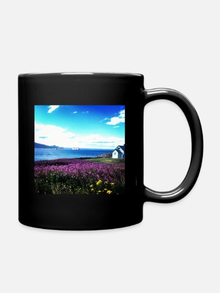 Paysage bucolique - Mug uni - noir