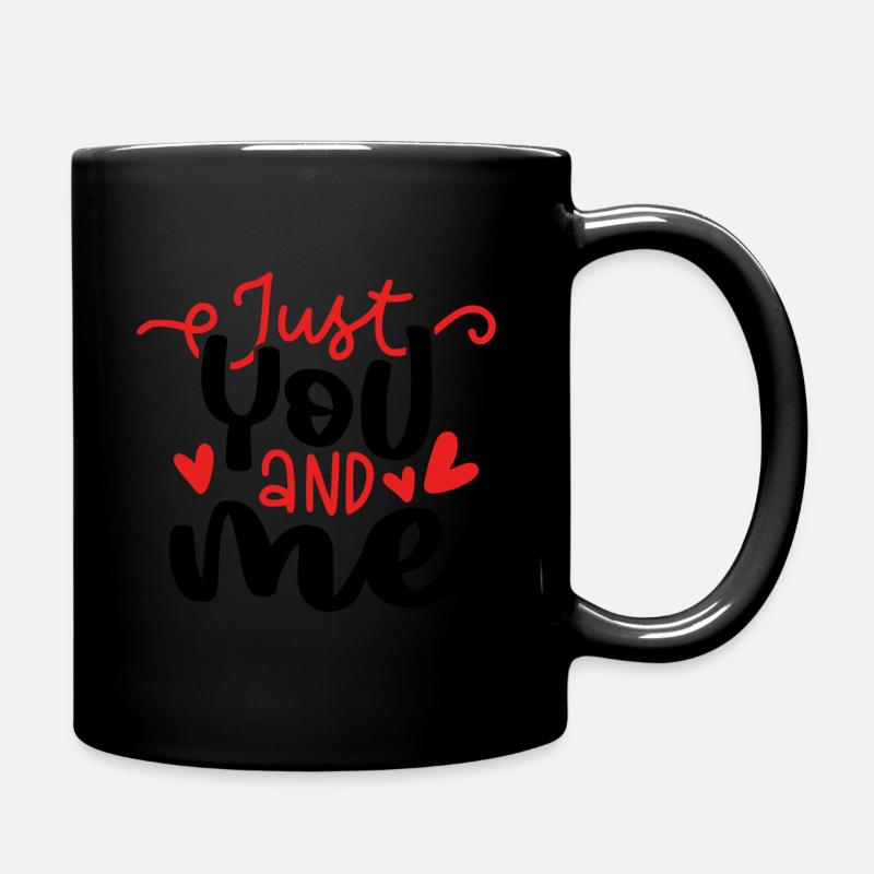 Juste toi et moi - Mug uni - noir