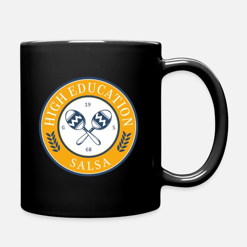 Salsero para siempre - Tasse einfarbig - Schwarz