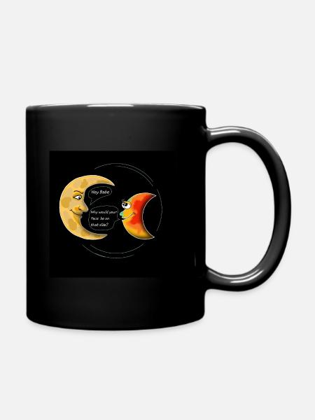L’autre face de la lune - Mug uni - noir