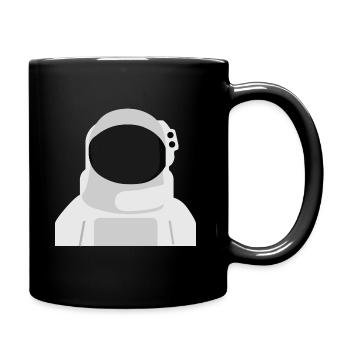 Astronaute - Mug uni - noir - Droite