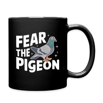 Pigeon Pigeons Animal Oiseau - Mug uni - noir - Droite