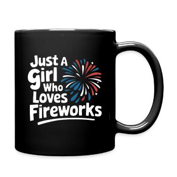 Pyrotechniker Feuerwerk Pyrotechnik - Tasse einfarbig - Schwarz - Rechts
