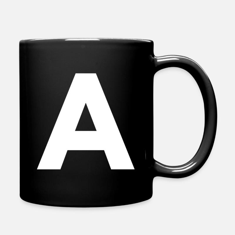 A - Tasse einfarbig - Schwarz