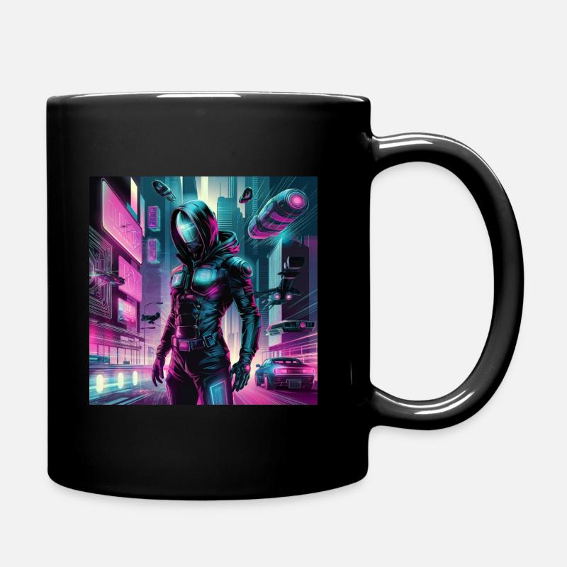 Dark2 - Tasse einfarbig - Schwarz
