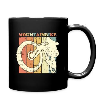 VTT - Mug uni - noir - Droite