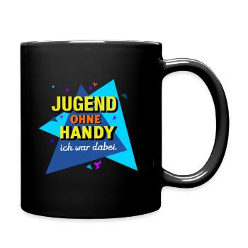 Jugend Ohne Handy - Ich War Dabei - Tasse einfarbig - Schwarz - Rechts