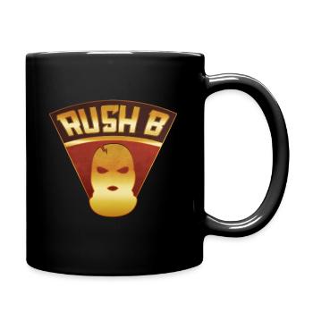Rush B Terrorist CSGO Counter-Strike: GlobalOffensi - Full Colour Mug - black - Right