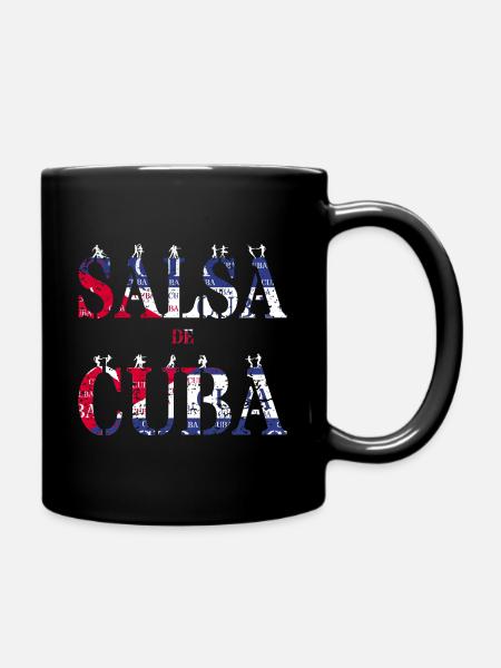 Salsa de Cuba | Cuba Cuban Dance - Mug uni - noir