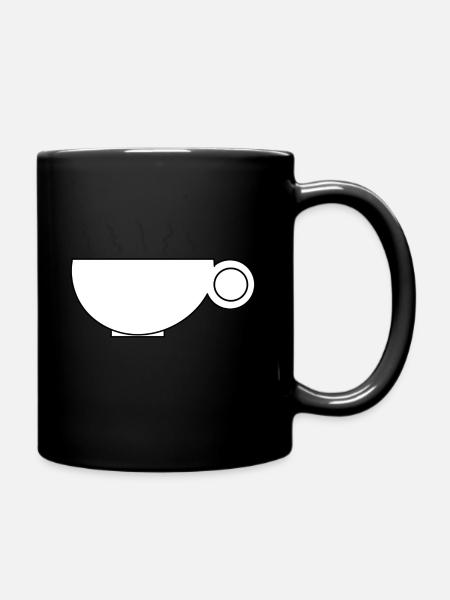 Tee png - Tasse einfarbig - Schwarz