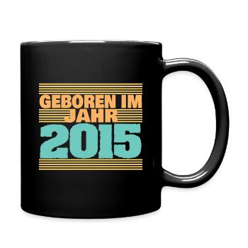 2015 - Tasse einfarbig - Schwarz - Rechts