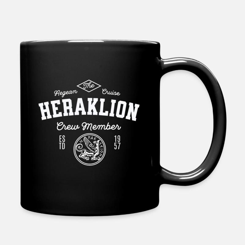 Heraklion crew member - Mug uni - noir