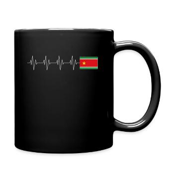 Passion Drapeau Guadeloupe Cadeau Homme Femme - Mug uni - noir - Droite