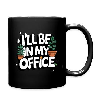 Gardener Garden Plants Gardening - Full Colour Mug - black - Right