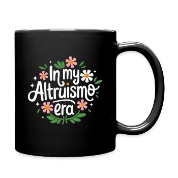 Altruisme Don désintéressé Donner d’école - Mug uni - noir - Droite