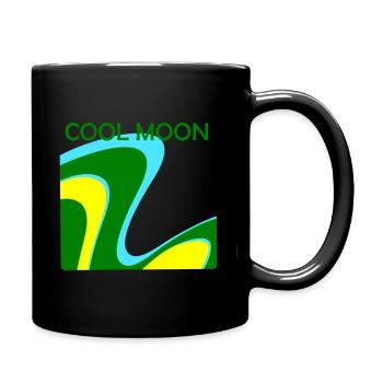 COOL MOON - Tasse einfarbig - Schwarz - Rechts