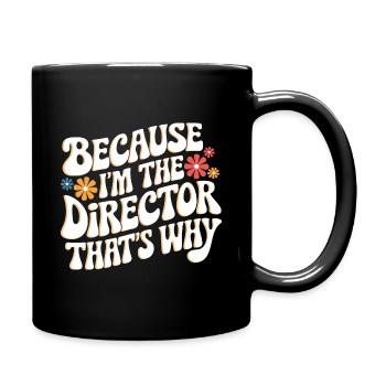 Filmemacher Filmregisseur Kameramann Film - Tasse einfarbig - Schwarz - Rechts