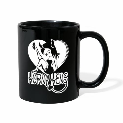 Horny Hens Heart - Full Colour Mug