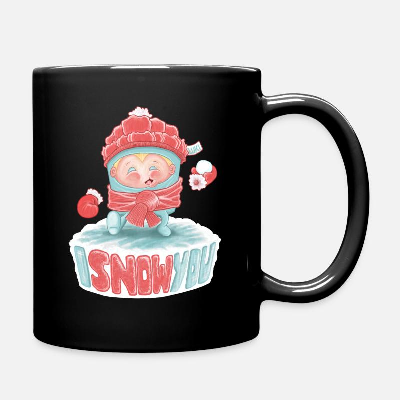Luki - Tasse einfarbig - Schwarz