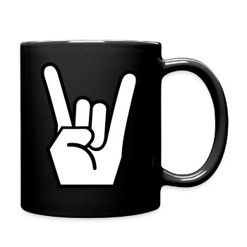 ROCK N ROLL PARTY T-SHIRT - Mug uni - noir - Droite