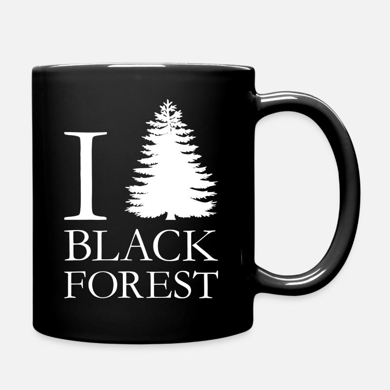 I LOVE BLACK FOREST - Tasse einfarbig - Schwarz