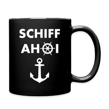 Ship ahoy - Full Colour Mug - black - Right