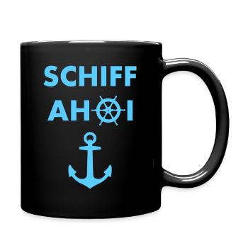 Ship ahoy - Full Colour Mug - black - Right