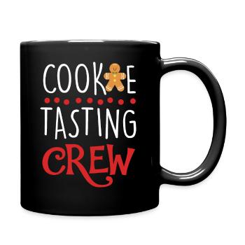 Cookie Tasting Crew - Full Colour Mug - black - Right