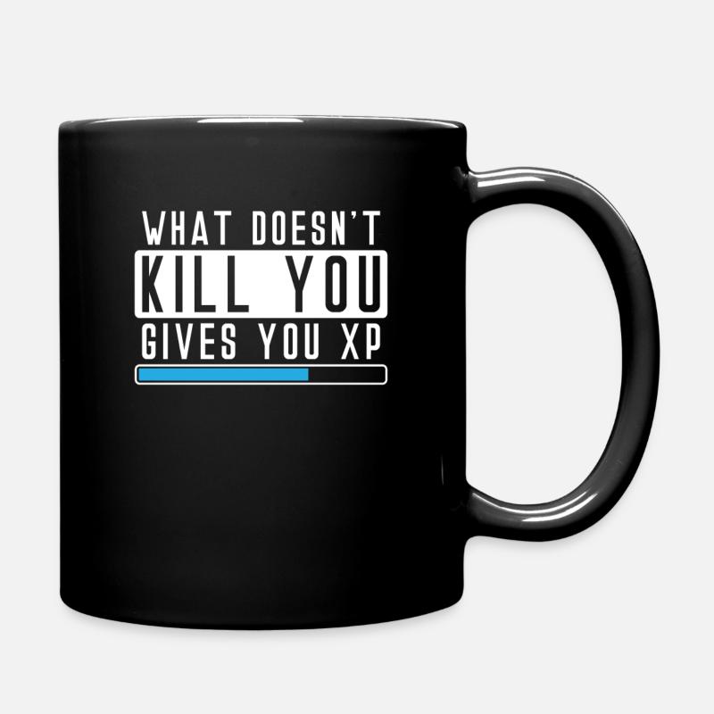 Qu'est-ce qui ne vous tue pas vous donne Xp Shirt Gamer - Mug uni - noir