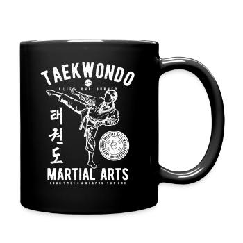 Taekwondo Tae Kwon Do - Mug uni - noir - Droite