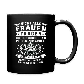 Cadeau de pompier cadeau amusant T-shirt - Mug uni - noir - Droite