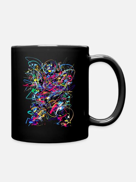 abstrait - Mug uni - noir