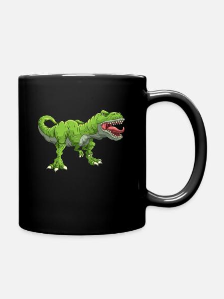 Tyrannosaure Dino Dinosaure T Rex - Mug uni - noir