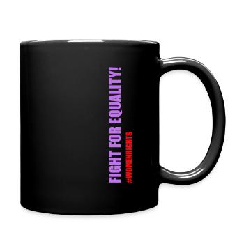 Les droits des femmes sont des droits de l’homme - Mug uni - noir - Droite