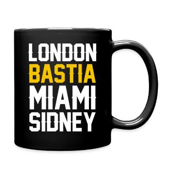 France région Corse london bastia B - Mug uni - noir - Droite