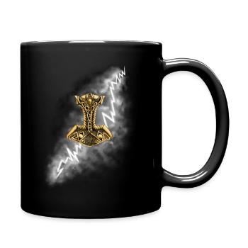 Le marteau de Thor - Mug uni - noir - Droite