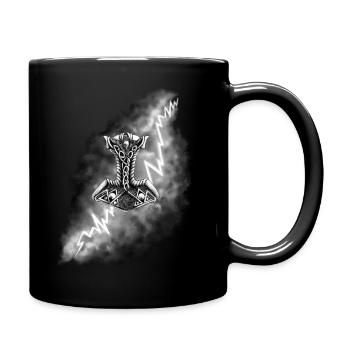 Marteau de Thor - Mug uni - noir - Droite