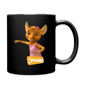 JoNaLu mouse girl Naya - Full Colour Mug - black - Right