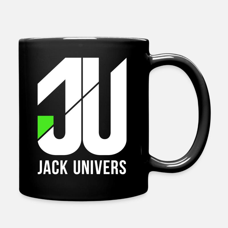 Jack Univers - Tasse einfarbig - Schwarz
