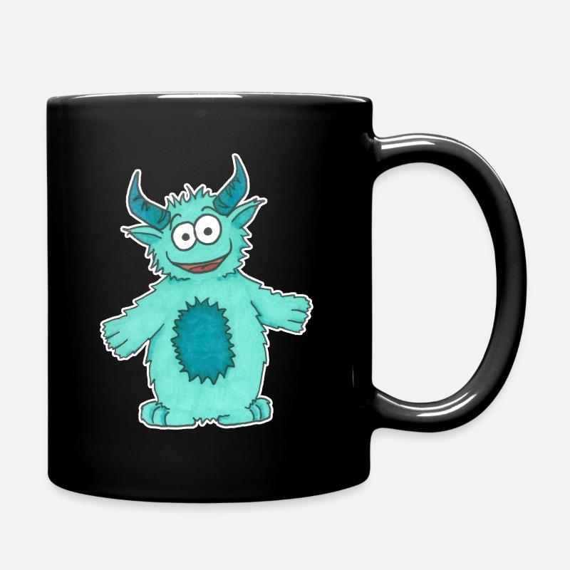 Benty Monster - Tasse einfarbig - Schwarz