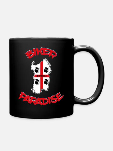 Biker Paradise, Sardaigne - Mug uni - noir