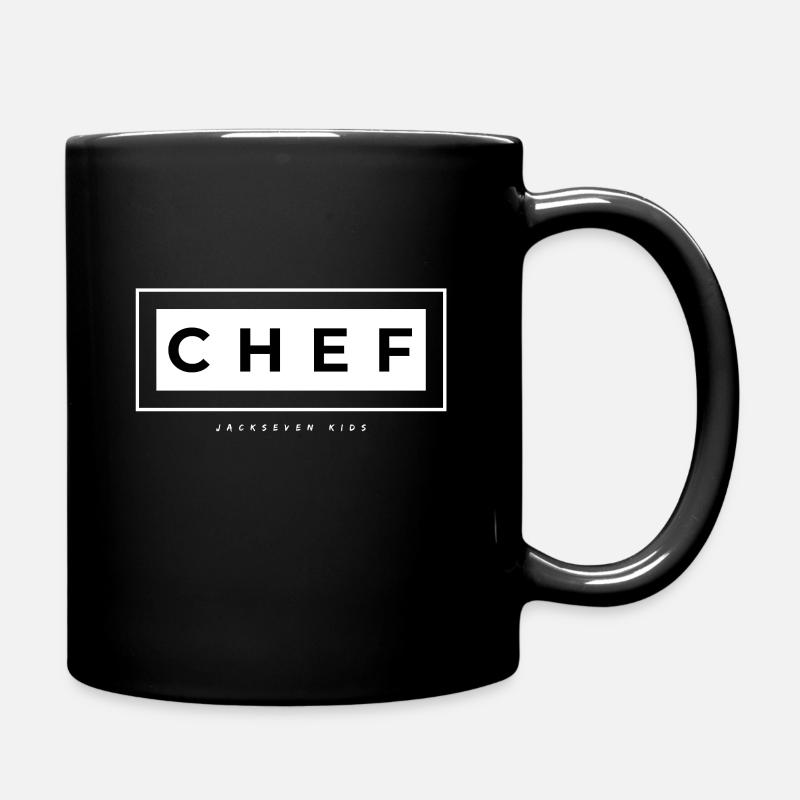 Ich bin der Chef von Jackseven Kids - Dude - Cool - Tasse einfarbig - Schwarz