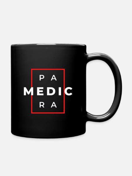 Paramedic - Tasse einfarbig - Schwarz
